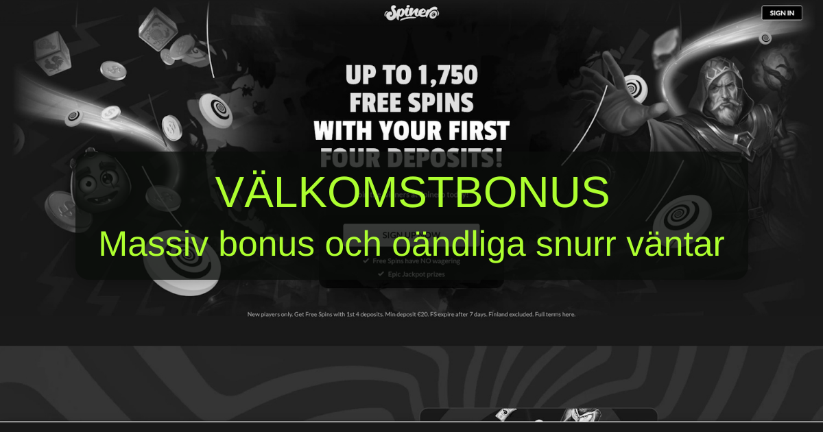 Spinero Casino Sverige